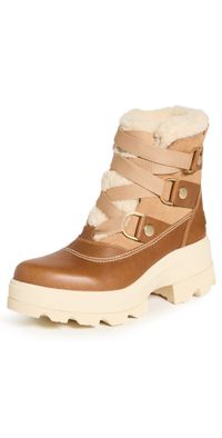 Sorel Joan Cozy Boots Tawny Buff/Honey White 8