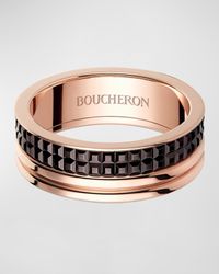 Quatre 18K Rose Gold Classique Band Ring