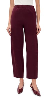 ALIGNE Markus Ponte Trousers Oxblood 12