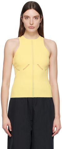 Paris Georgia Yellow Mia Tank Top