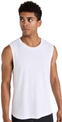 Alo Yoga The Triumph Muscle Tank White XL