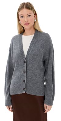 Le Kasha Lille Cashmere Cardigan Midgrey S/M