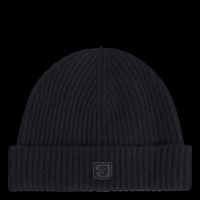 Gerard Darel - Bonnet à côtes en cachemire - Taille Unique - Noir