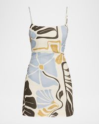 Lola Printed Mini Dress