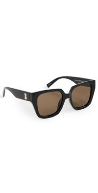 Le Specs The Illusion Sunglasses Black One Size