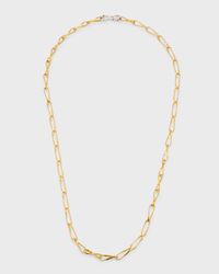 18K Yellow Gold Marrakech Onde Single Link Adjustable Necklace