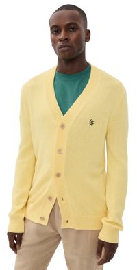 Quiet Golf Sanders Cardigan Canary M