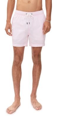Onia Charles Swim Trunks 5 Powder Pink XL