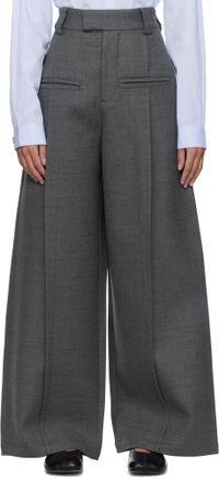 Fax Copy Express Gray Hand In Front Pocket Trousers