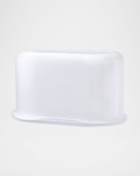 Opal White Layers Large Vase