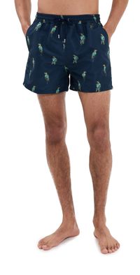 Paul Smith Parrots Swim Shorts 3.5 Navy S