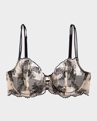 Midnight Soiree Embroidered Full-Cup Bra