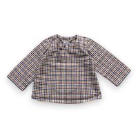 Bonton - Seconde Main - Blouse bébé bleu - 6 mois - Taille 6M - Bleu