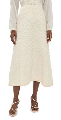 Ulla Johnson Josanna Skirt Ivory 10
