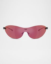 Men's DL1006 Oval Sunglasses