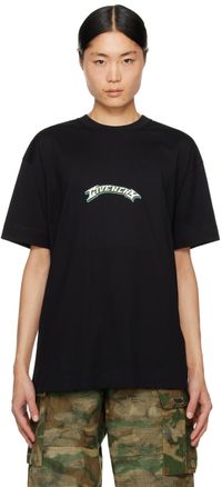 Givenchy Black Bonded T-Shirt