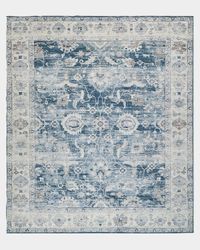 Vintage Loom Blue & Beige Rug, 12' x 15'