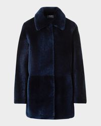 Yaron Merino Sheep Shearling Short Coat