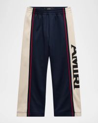 Kid's Amiri Sport Track Pants, Size 4-12