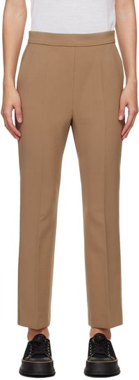 Max Mara Tan Nepeta Trousers