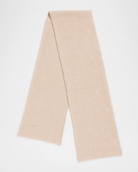 Sequined Cashmere Tweed Scarf