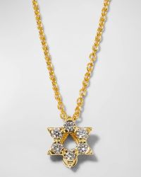 Diamond Star of David Necklace