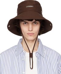JACQUEMUS Brown 'The de-Nîmes' Bucket Hat