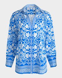 Kiva Oversized Pajama Shirt