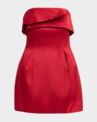 Ayla Strapless Structured Mini Dress