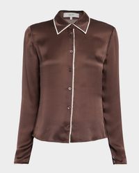 The Slim Essential Silk Blouse