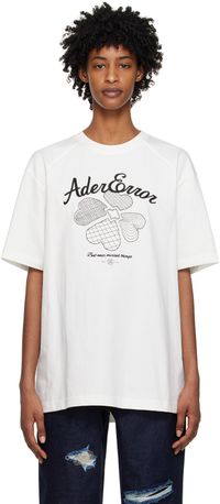 ADER error T-shirt Tever blanc