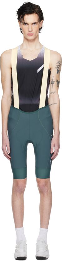 MAAP Blue & Yellow Level Team Bib Evo Shorts