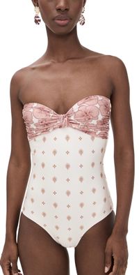 Shani Shemer Aloe One Piece Pink Print M