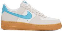 Nike Gray & Blue Air Force 1 '07 LV8 Sneakers