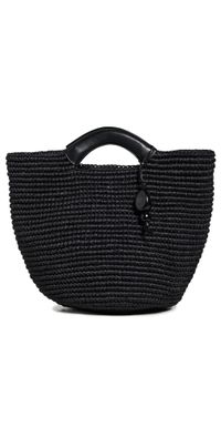 Hunting Season Large Woven Shopper Tote Black One Size