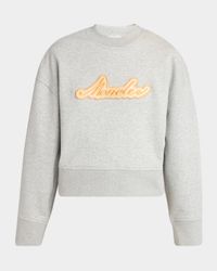 Logo Patch Crewneck Sweatshirt