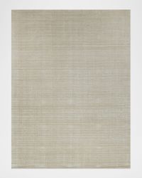 Martelli Modern Hand-Loomed Light Beige Rug, 8' x 10'