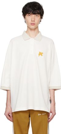 Palm Angels Off-White Angel Pencil Polo
