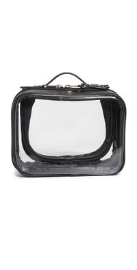 CALPAK Mini Clear Cosmetic Case Black One Size
