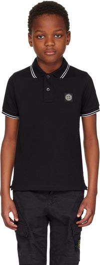 Stone Island Junior Enfant | Polo 21348 noir
