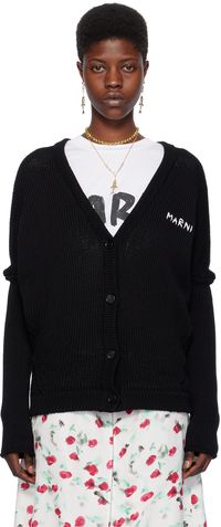 Marni Cardigan noir à boutons