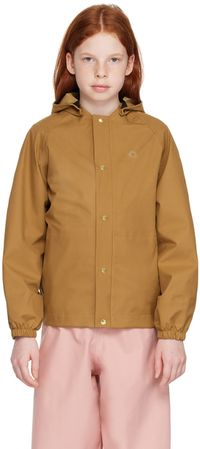 fairechild Kids Brown Aviator Rain Coat