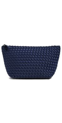 NAGHEDI Portofino Medium Cosmetic Bag Ink Blue One Size