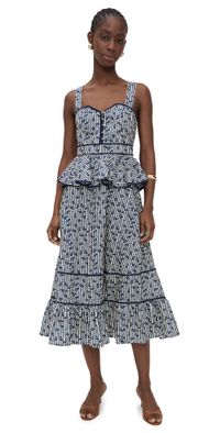 Hunter Bell Lacey Dress Vine Stripe 2