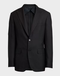 Men's Silk Twill Blazer