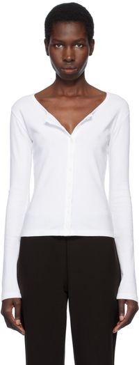 Gil Rodriguez Cardigan Sophie blanc