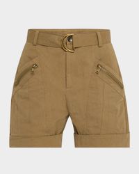 Hano Belted Utility Shorts