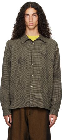 Omar Afridi Gray & Black Philip Shirt