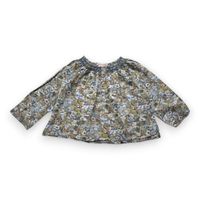 Bonpoint - Seconde Main - Blouse enfant vert - 4 ans - Taille 4A - Vert