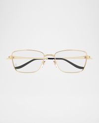 Panthere Classic 55mm Square Metal Optical Glasses